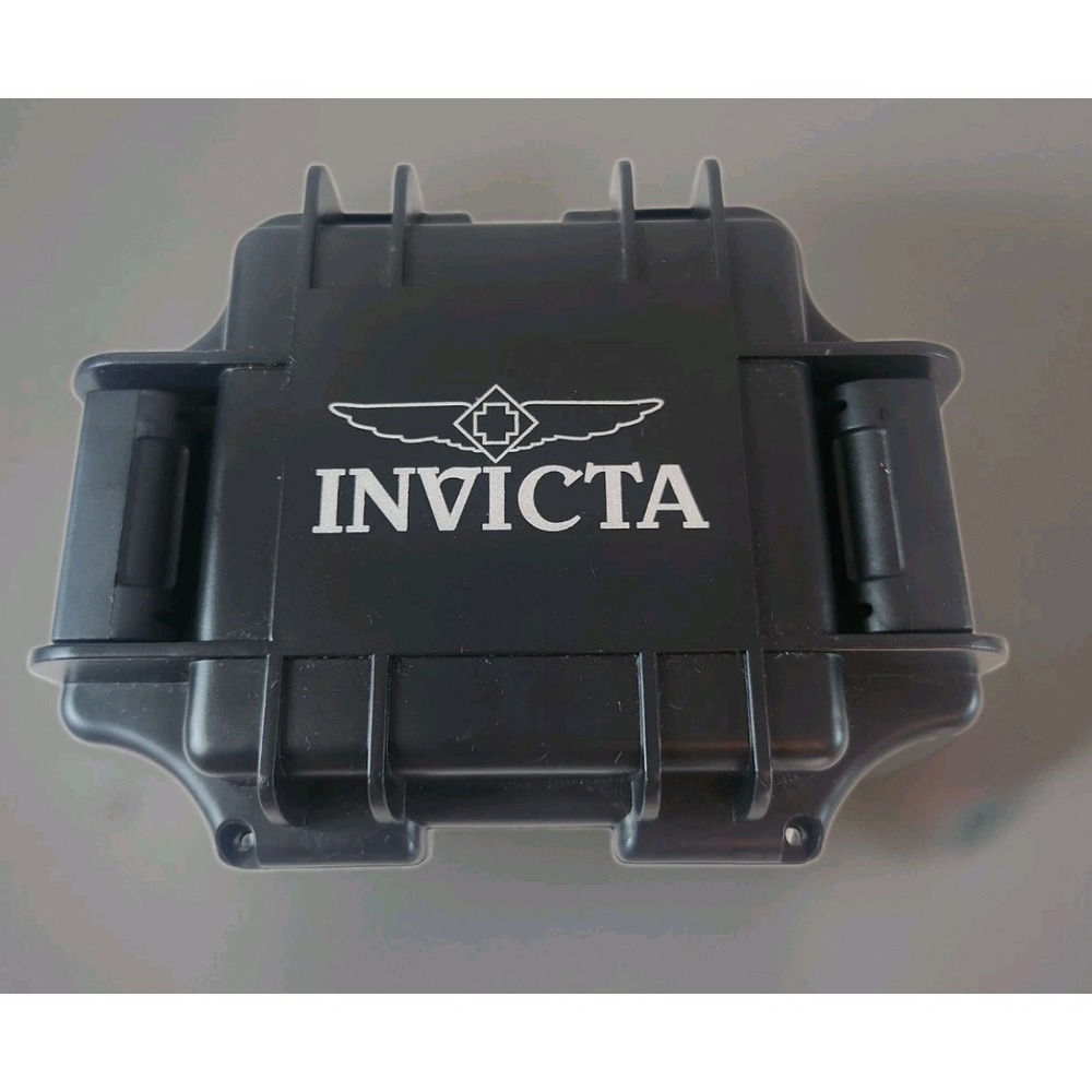 Invicta Black Single Slot Dive Impact Collector Watch Case Water & Shockproof